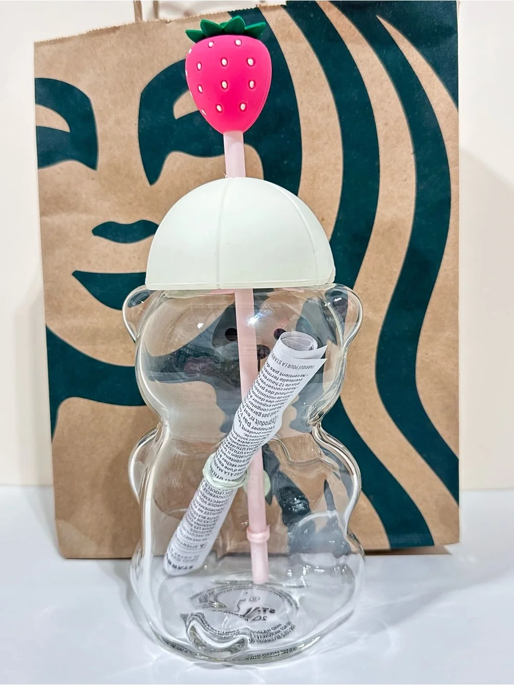 Starbucks authentic pink